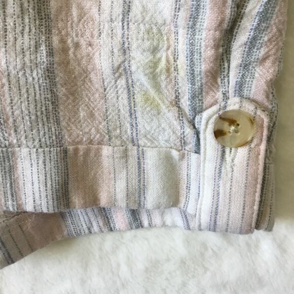 Calvin Klein Pink with Mixed-Striped Shorts - Picture 4 of 12